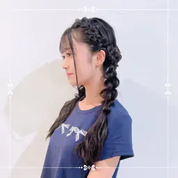 ヘアアレンジ(編みおろし・ハーフアップ等)