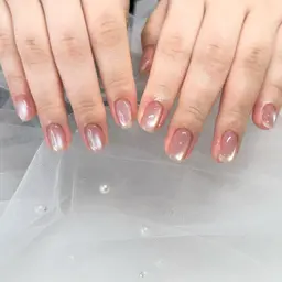 【大人気！うる艶】マグネットorフラッシュネイル🫧ྀིオフ・ケア込み！