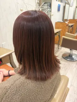 全体カラー+オージュアトリートメント(シャンプーブロー込み)