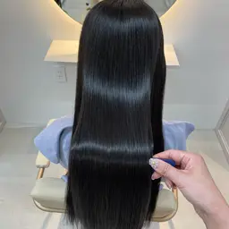 【髪質改善】質感カット +ケア縮毛橋正+Aujuaクイックトリートメント ¥16500