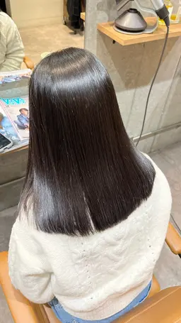 【似合わせカット+髪質に合わせたトリートメント】ミディアム​〜​ロングの方💫切りっぱなし、くびれヘアにしたい方！！