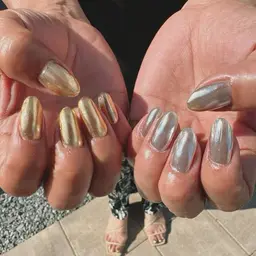 ミラーネイル🪞（オフ無し）