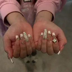 〖チップ長さ出し〗やり放題コース☆/長さ出し10本/画像持ち込み◎/時間内アート◎