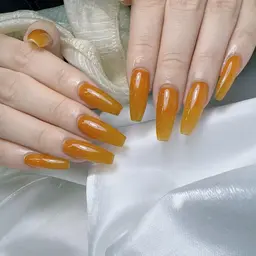 オフ無し🉐チップ長さ出し✨ワンカラー/ラメグラ