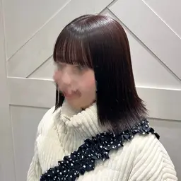 前髪顔周りカット✂️
