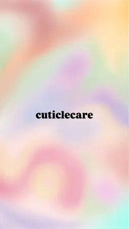 【キューティクルケアのみ】