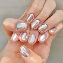 オフ無し🎀ミラーネイルorユニコーンorオーロラ