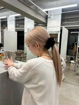 ダブルカラー＋ダメージケア剤+リンケージ超音波トリートメント・ホームケア付き🍂