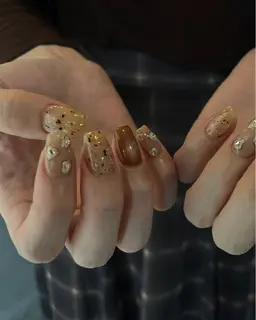 【オフあり】スカルプ(長さだし)10本＋デザイン