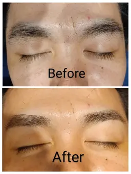 メンズシャンプーシェービング眉毛デザイン肩揉みセット