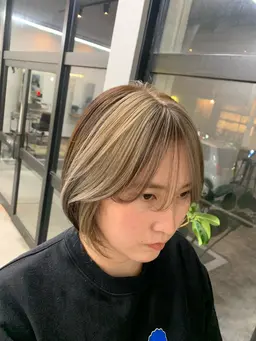 🩵デザインカラー🩵 block color mix color end color ダブルカラー