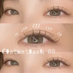 🌈フラットマットラッシュ60本💚【オフ、リペア可能】