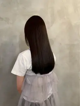 1月１４日限定！！【☀️1日1名様限定☀️縮毛矯正モデル】/うる艶髪/透明感🌿➕シャンプースタイリング