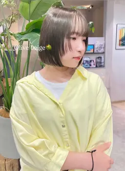 ブリーチなしWカラー+髪質改善トリートメント