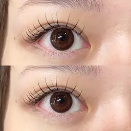 フラットラッシュ100本🍒オフ・束感仕上げ！J/C/Dカールご用意🤍