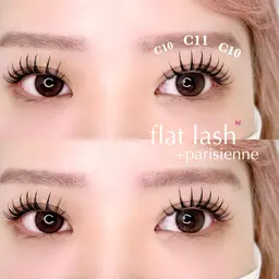 人気No.1💖パリエク100本👀✨パリジェンヌ+フラットラッシュ🌸