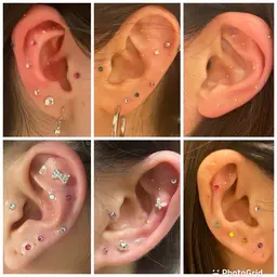 【耳ツボジュエリーつけ放題💎】両耳15粒まで