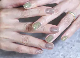 【平日限定】パラジェル使用❤️‍🔥フラッシュハンドワンカラー🌈4500円(オフなし)