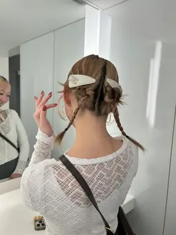 【ヘアセット】お洒落可愛いヘアセット𖧧🌷₊˚⊹♡