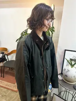 ボブカット＋パーマ