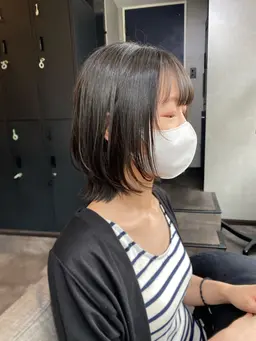 ［自然なストレートになりたい方はこちら🧞‍♂️］カット+プラチナム縮毛矯正orストレートパーマ+ケアトリートメント