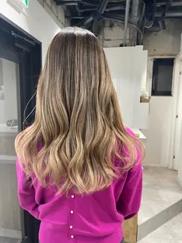 バレイヤージュ +TOKIO1ステップトリートメント