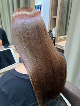 【髪質改善】🐩韓国風似合わせカット+髪質改善inカラー+トリートメント🩶