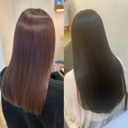 カット＋酸性ストレート※最終受付14:30