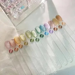 🌸大人気オーロラ/ユニコーン/ミラー/マグネットワンカラー(色2個まで5500【初回ジェルオフ無料ケア込み】