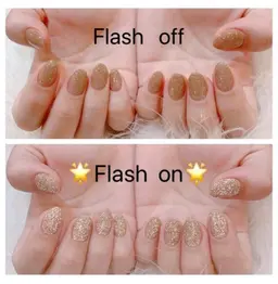 🎀新規🎀キラキアフラッシュネイル初回ソフトジエルオフ無料　2色選び(スト一ン 6粒まで付け、整爪·ドライケア込)