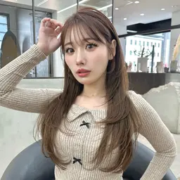 ❤️初カラーにもオススメ❤️🔥ブリーチ無しダブルカラー＋似合わせカット＋【選べる】トリートメントorスパorカラー剤