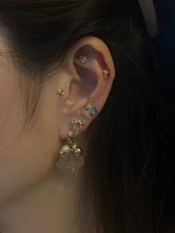 耳つぼジュエリー💎✨️オシャレを楽しみながら体調ケアを✨️日本製、マグレイン使用！👂1度体験してみてください🫶