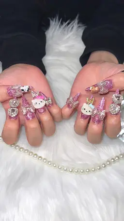 【スカルプ】パーツつけ放題💎アートなし　　　　　　　　　　　　　　　　オフ・ケア込み🙆‍♀️パーツ持ち込み可