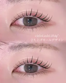 ✦.*まつ毛パーマ(上)+アイブロウ（WAX+メイク+毛抜き）✦.*※間引き（¥1000）追加可能です✨️