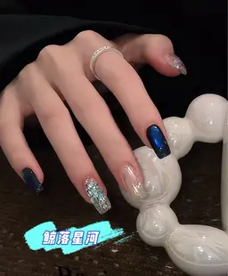 大人気キャンペーンネイル　 マグネット+ラメ+オーロラ