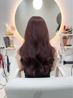 【新規限定】韓国ヘアカット、N.ルフレカラー、CARE PRO超音波トリートメント、クイックスパ