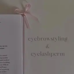 デカ目効果大🌟選べるまつげパーマ&アイブロウスタイリング