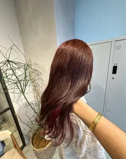 🌈似合わせカット+透明感艶カラー【リタッチ】🌈