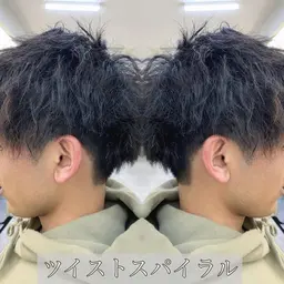 【ご新規様限定】メンズカット+ツイストスパイラルパーマ+トリートメント 15400円→6600円