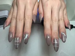 ハンドアートテストモデル ワンカラーネイル