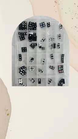 アイブロウWax＋耳ツボジュエリー6粒💎60分