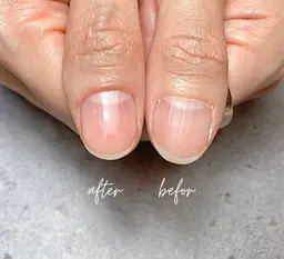 自爪をきれいにハンドケアコース