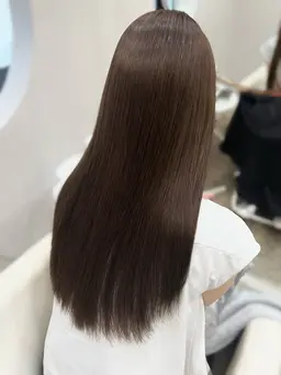 🧡今月限定メニュー(お得すぎる)🧡透明感ケアカラー＋髪質改善TRライトコース 艶髪になりたい方はこちらのメニュー