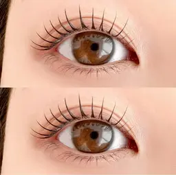 上下まつげパーマ★モニター施術