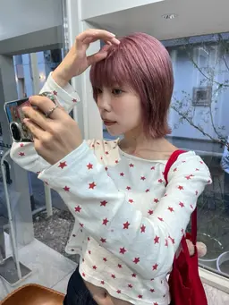 🪐ご新規様クーポン🪐≪ロング料金なし≫ブリーチダブルカラー＋クイックトリートメント(前処理トリートメント付✨)