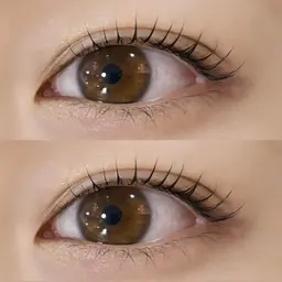 まつげパーマ上