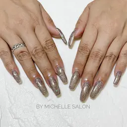 < hand > チップ長さだし🪽1color or ラメグラデ　　　　　　　　　　　　　　　　✔︎他店オフ・ケア込み