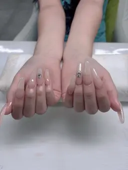 スカルプ長さだしワンカラー