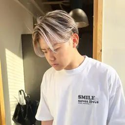 【メンズ海外スタイル🌻】メンズカット＋メッシュorバレイヤージュ＋ワンカラー