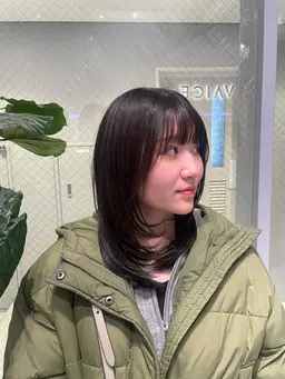 前髪+顔周りカット💕スタイリング付💕